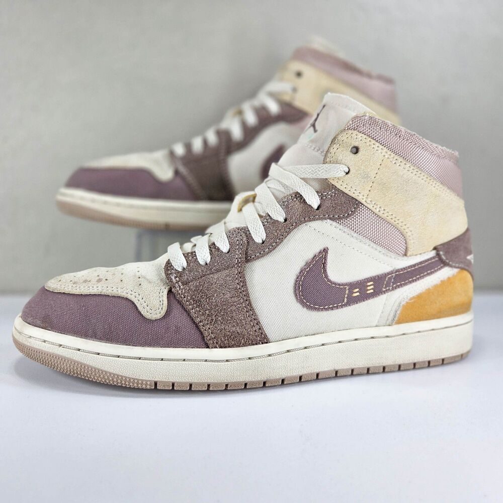 Air Jordan 1 Mid SE Craft Taupe Haze DM9652-102 Mens Sz 10